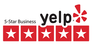 5 star business yelp badge