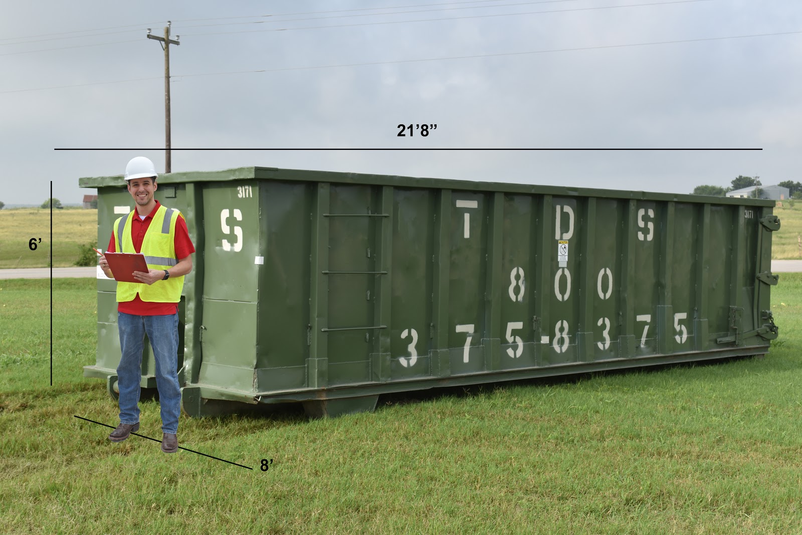 What is the Most Commonly Dumpster Size